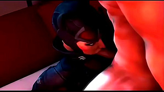 Ninja Goddess Rides Huge Cock Wildly in Hot 3D Hentai Fantasy