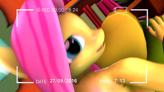 Intimate Home Video – Steamy 3D Hentai Couple Caught in Action