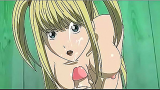 Misa Kiras Seductive Anime Fantasy – Teasing Touches Fiery Desire