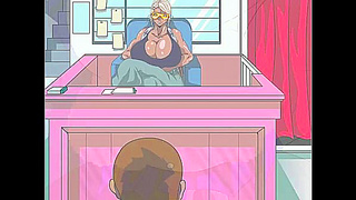 Denjis Steamy Encounter with Alluring Anime Babes Gets Out of Control