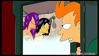Leela Amy Ignite Forbidden Desire in Futuristic Shower Fantasy