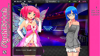 HuniePop Babe Tempts Gamer with Sultry Animated Strip Routine