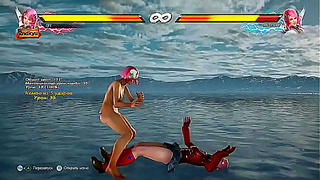 Alisa Ignites the Stage with Seductive Striptease in Hot Tekken XXX Fantasy