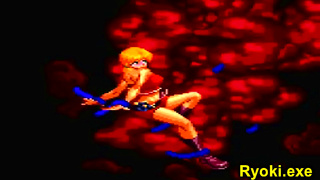 Young Warrior Faces Fiery Queens Challenge in Hot Hentai Duel