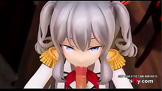 Cute Anime Beauty Shares Steamy Oral Encounter Leading to Ecstasy