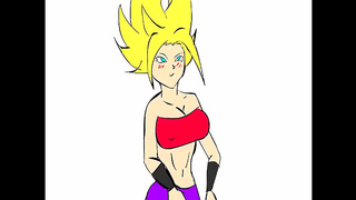 Caulifla Takes Control in Wild Dragon Ball Rendezvous with Kyoyba