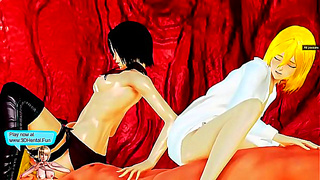 Mikasa Rides Giant Dick in Hot Attack on Titan Hentai Fantasy
