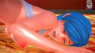 Bulma Seduced in Hot 3D Anime Encounter – Forbidden Lust Awakens