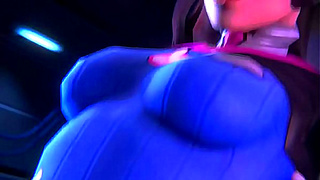 D.Vas Hot Solo Adventure Ignites in Sensual Overwatch Hentai Dream