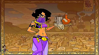 Princess Tempted by Dark Genie in Secret Ritual - A Hentai Fantasy Tale