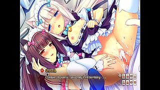 Neko Girls Ignite Forbidden Desires in Hot Japanese Hentai Dream