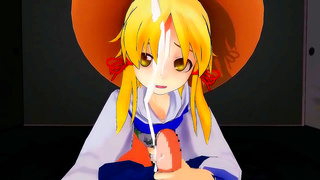 Anime Teen Goddess Pleasures You in Hot MMD POV Blowjob Fantasy