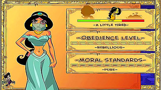 Jasmine Ignites Wild Passion with Buff Genie in Sensual Magic Moment