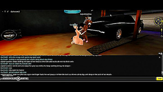 Queen DMV Seduces Her Lover in Hot 3D Anime RPG Fantasy Tryst (IMVU)