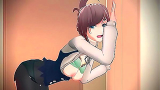 Anime MILF Teases Lover Into Hot Tryst With Mind-Blowing Blowjob Fantasy