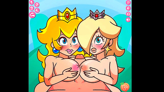Rosalina Tempts Mario with Busty Curves in Steamy Nintendo Nights