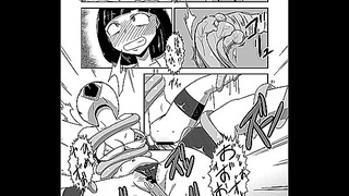 Kasumi Fights Back Against Hungry Beast in Steaming Hentai Showdown