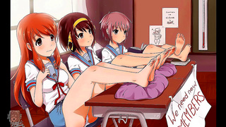 Anime Vixen Teases with Steamy Feet in Sensual Solo Play Fantasy