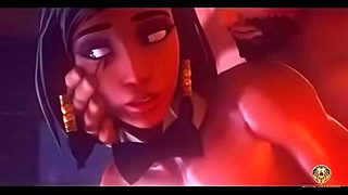 Overwatch Goddess Begs for Unstoppable Lust in Fiery 3D Encounter