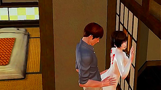 Ex Returns for Steamy 3D Hentai Reunion Full of Desire