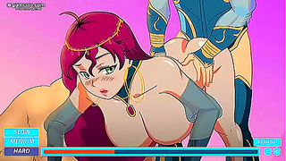 Curvy Heroine Dominates Dark Fantasy Realm in Steamy Hentai Adventure