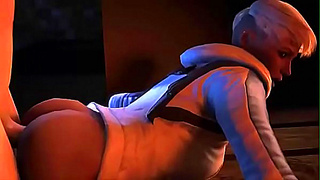 Curvy 3D Vixen Ravaged in Hot Animated Hentai Action