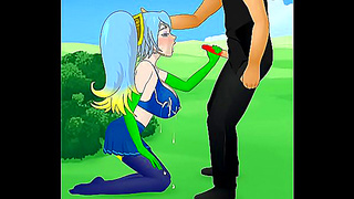 Sona Tempts Lonely Gamer with Lush Curves in Hot League Romsnce