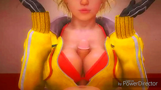Busty MILF Cindy Aurum Takes Massive Cock in Steamy Hentai Encounter