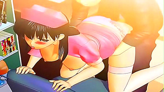 Nurse Indulges in Steaming Hot Hentai Tryst Full of Desire