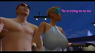 Wife Seduced by Husbands Bold Boss in Hot Sims 4 Forbidden Affair