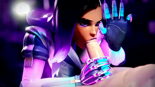 Shadows Hidden Lust: Hot Blowjob Encounter in Wild Overwatch Tryst