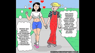 Dennis the Menace Unleashes Steamy Hentai Adventures in Wild Cartoon Lust