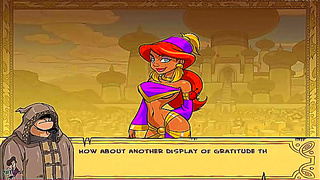 Princess Succumbs to Enchanting Genies Spell in Hot Hentai Fantasy