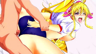 Curvy Hentai Vixen Tempts Fate with Sultry Solo Pleasure