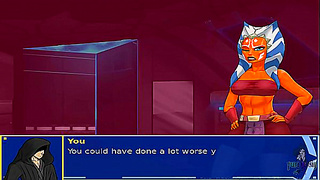 Jedi Master Tempts Sith Apprentice in Fiery Hentai Tryst