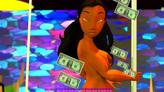 Black Goddess Battles Latina Temptress in Steamy Strip Club Showdown