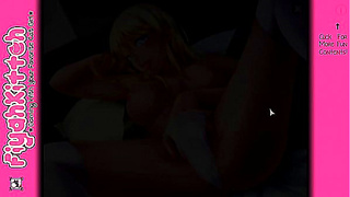 Huniepop Goddess Seduces Gamer in Sultry Anime Adventure Encounter