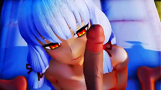 Murakumo Seduces Her Destiny in Sultry 3D Kancolle Fantasy