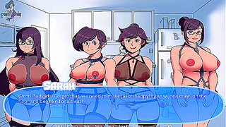 Snowbound Desire: MILF Dominates Hot Group Scene with Seductive POV Action