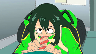 Froppy Ignites Steamy Passions in Wild My Hero Academia Encounter