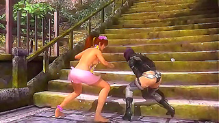 Motoko Kasumis Fiery Rivalry Ignites in Steaming Hentai Showdown
