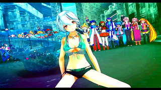 Seductive Anime Queens Dazzle with Steamy Catwalk Fantasies
