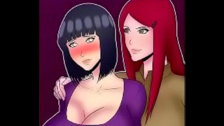 Minato Kushina Seduce Hinata in Hot Naruto Hentai Trio Encounter
