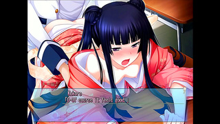 Teen Teases Lover Under Kimono in Hot Majikoi Tryst