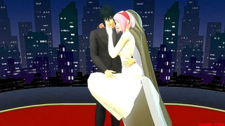 Sakurako Breaks Her Wedding Oath in Secret Nighttime Tryst