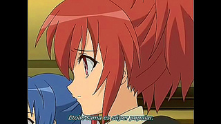 Yuri Girls Fuel Taboo Passions in Sultry Strawberry Panic Encounter