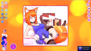 Foxy Redhead Catgirl Teases Pleases With Buzzing Toy – Soft Mews of Desire