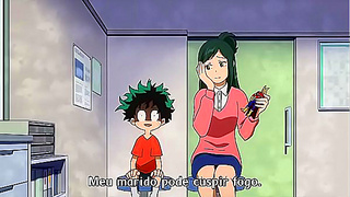 Steamy Encounters Between Heroes Unfold in Boku No Hero Academia Hentai Fantasy