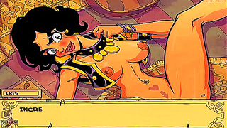 Jasmines Wild Threesome with a Powerful Genie Ignites Forbidden Pleasure