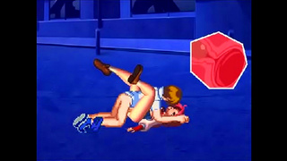 Athena Battles Horizone in Sizzling Hentai Martial Arts Duel